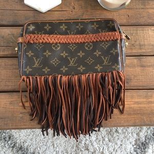 Louis Vuitton fringe crossbody